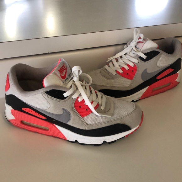 Details about Nike Air Max 90 Infrared 2010 Size 12 325018 107 Details about Nike Air Max 90 Infrared 2010 Size 12 325018 107
